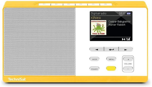 TechniSat DigitRadio KIRA 1 gelb/weiß
