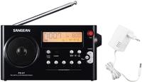 Sangean PR-D7 Kofferradio UKW, MW Schwarz