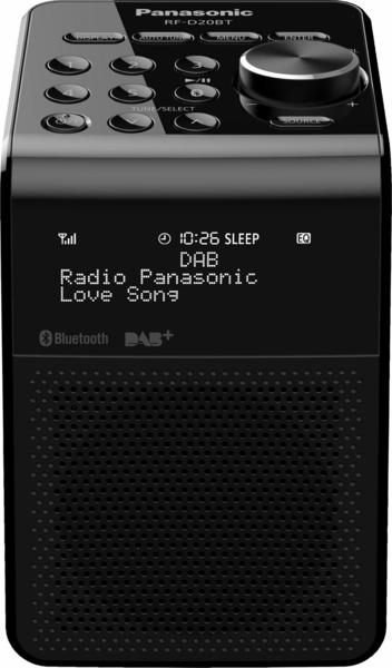 Digitalradio Eigenschaften & Ausstattung Panasonic RF-D20BT schwarz
