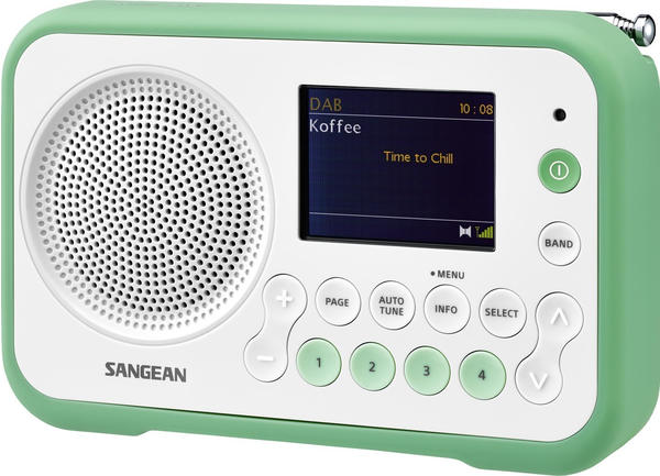 Digitalradio Allgemeine Daten & Eigenschaften Sangean DPR-76 grün