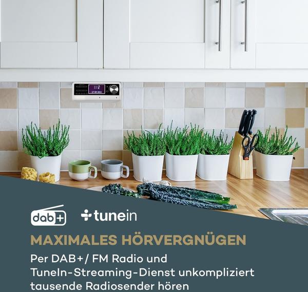 Allgemeine Daten & Eigenschaften Auna Intelligence DAB+ weiß