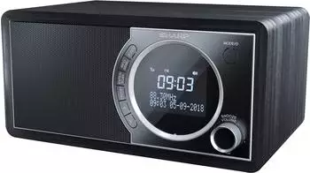 Sharp DR-450BK Schwarz – Hochwertiges LCD-Display und einfache Bedienung