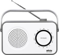 Silva Schneider M295tr Tischradio Ukw Wei&szlig;