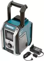 Makita Baustellenradio DMR115, Akku 12-18V, DAB+, FM, AUX, mit USB Ladefunktion,