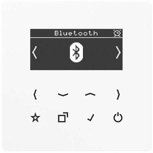 Jung Smart Radio DAB+ Bluetooth DAB LS BT WW Weiß