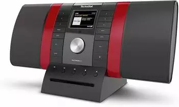 TechniSat MULTYRADIO 4.0 rot – Multimedia-Funktionen für Musikliebhaber