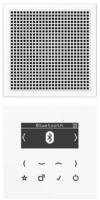 JUNG DABLS1BTWW, Jung DABLS1BTWW Smart Radio DAB+ mit Bluetooth Set Mono Alpinwei&szlig;