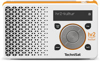 TechniSat 0028/4997 Digitradio 1, hr2 Edition wei&szlig;/orange