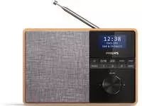 Philips TAR5505 - Tragbares DAB-Radio - 5 Watt - helles Holz (TAR5505/10)