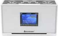 Soundmaster soundmaster UR240WE Tischradio DAB+, UKW AUX Wei&szlig; Radio wei&szlig;