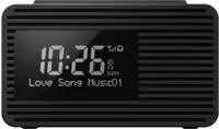 Panasonic RC-D8EG-K Radiowecker DAB+, UKW USB Schwarz