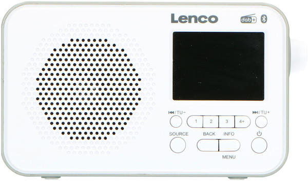 Lenco PDR-035 weiß