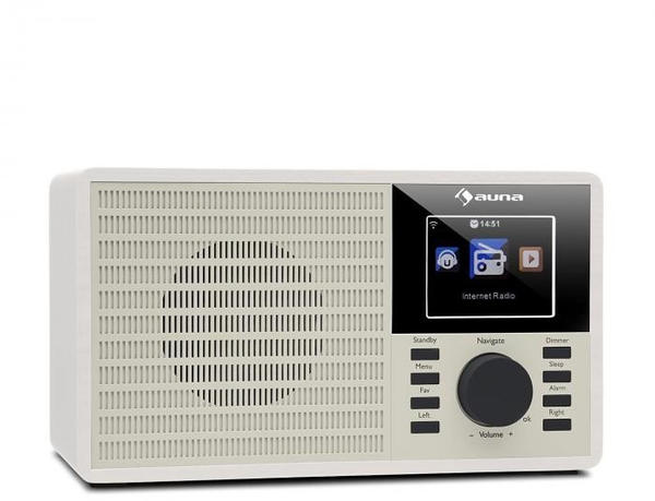 auna DR-160 Digitalradio Bluetooth DAB+/FM-Radio MP3-Player via USB-Port AUX-In 2.4
