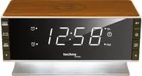 TechnoLine WT487, Technoline Radiowecker WT 487 | LED-Uhrenradio mit Qi Ladefunktion