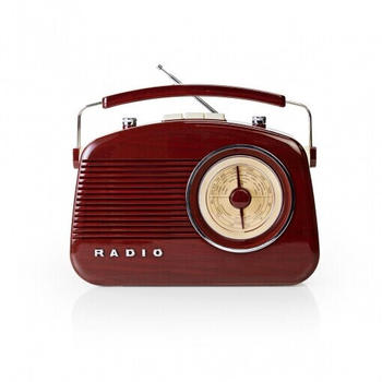 Nedis RDFM5000BN Radio Tragbar Analog Braun