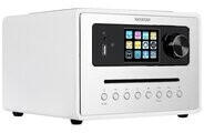 Noxon iRadio 500 CD Weiss - 360&deg; Soundsystem DAB+ / UKW / Internetradio,...