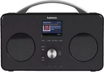 Lenco PIR-645 schwarz