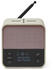 Lexon Oslo News+ Grey/Pink