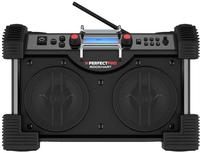 PerfectPro Baustellenradio ROCKHART mit integriertem Akku + Ladeger&auml;t