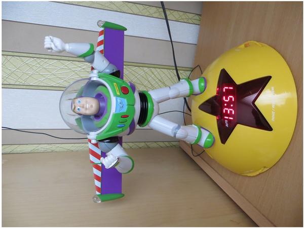 Disney Toy Story Alarm Clock Radio