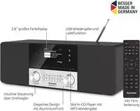 Technisat 0000/3956, TechniSat DIGITRADIO 3 IR DAB+ Internetradio | CD-Player 