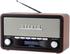 universum film UNIVERSUM DR 350-21 Tischradio DAB+, UKW AUX, Bluetooth®, DAB+, UKW Weckfunktion Braun