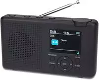 Reflexion TRA23DAB/GR Tischradio DAB+, DAB, UKW DAB+, UKW wiederaufladbar Anthrazit,