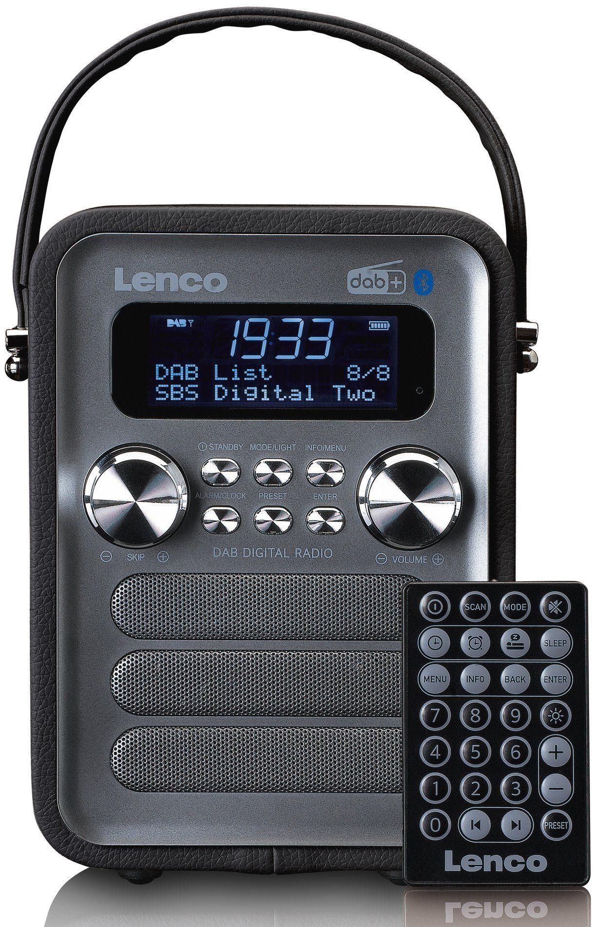 Lenco PDR-051 DAB+ Radio, USB, Bluetooth, Akku-Funktion 4.3/5 Erfahrungen (DAB), Retro-Radio Sternen