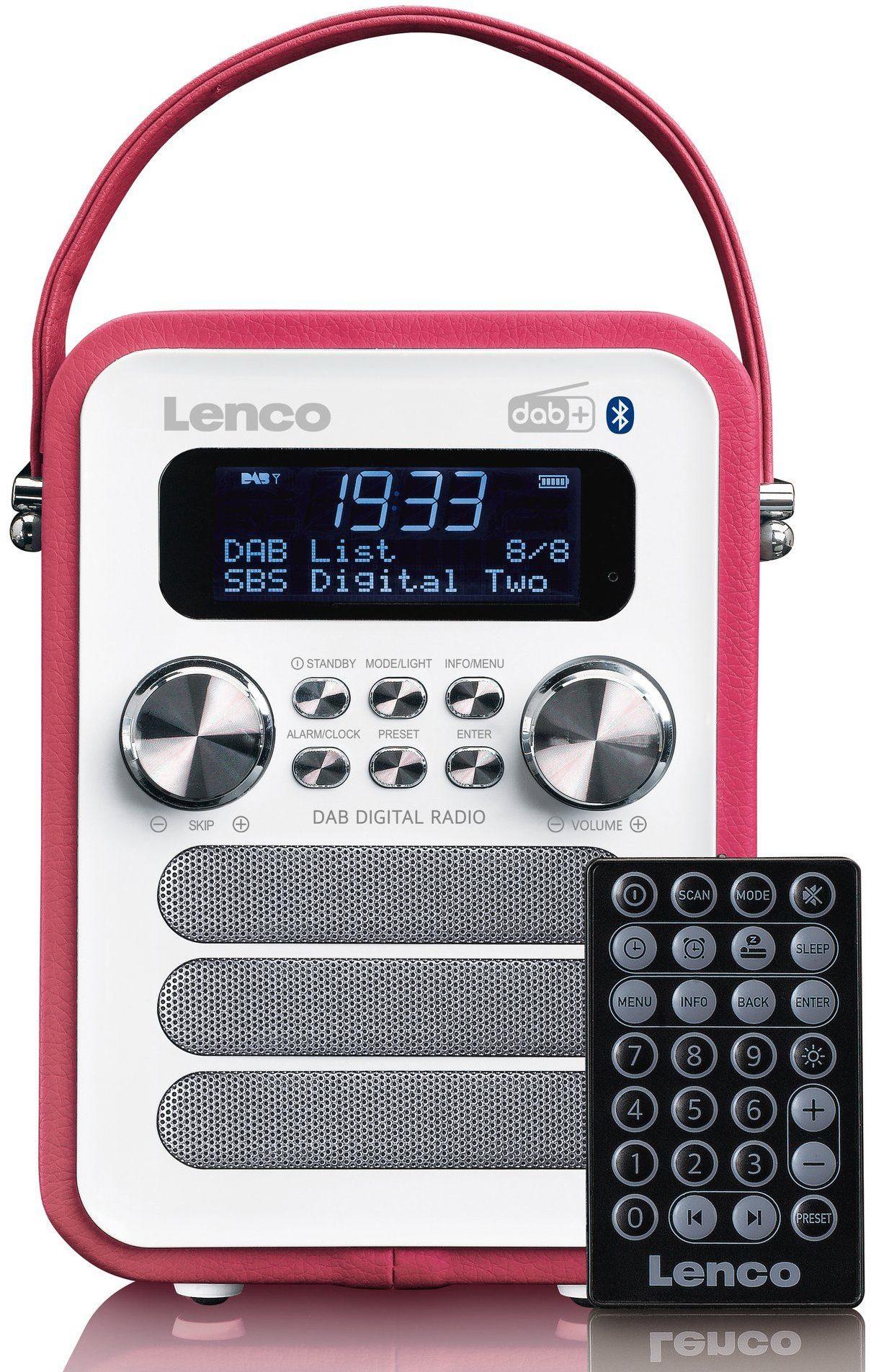 Lenco PDR-051 DAB+ Radio, USB, Bluetooth, Akku-Funktion Retro-Radio (DAB),  weiß Test TOP Angebote ab 73,39 € (April 2023)