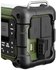 Sangean MMR-99 Kofferradio UKW UKW, Bluetooth® Solarpanel, spritzwassergeschützt, staubdicht Grün