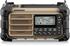 Sangean MMR-99 Kofferradio UKW UKW, Bluetooth® Solarpanel, spritzwassergeschützt, staubdicht Braun