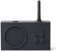 Lexon LA119G3, Lexon Badkamer Radio Tykho3 Bluetooth Donkergrijs (AM, FM, Bluetooth)