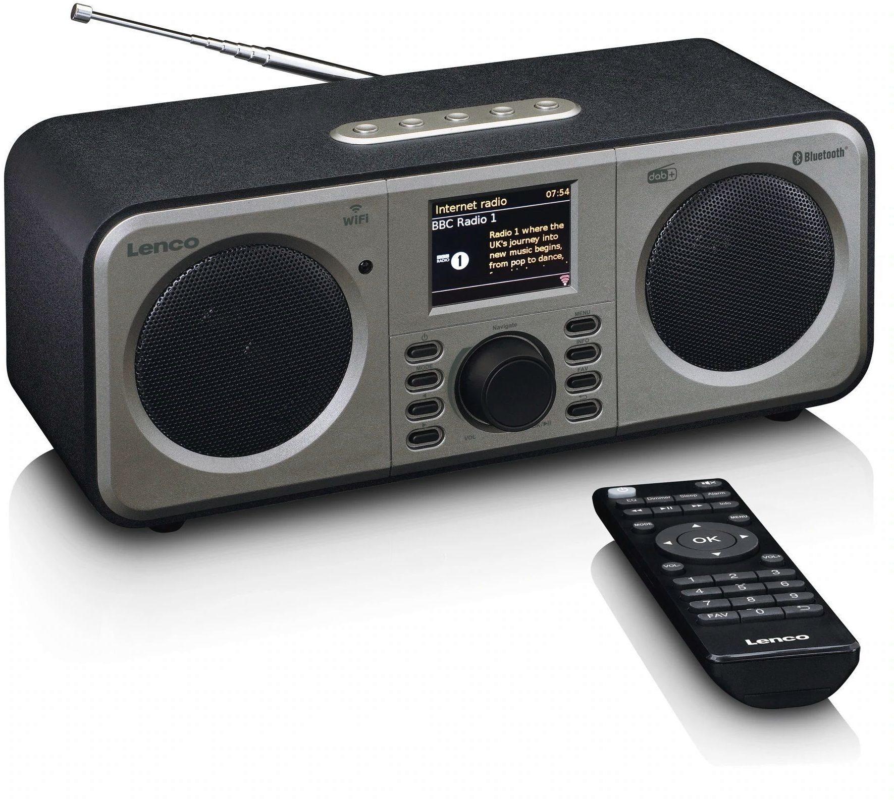 CR-605BK Internetradio DAB+ FM-Radio Kopfhöreranschluss