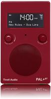 Tivoli Audio PPBT3-3048-UNL, Tivoli Audio PAL+ BT - Rot - DAB/DAB+/DMB/FM - Mono