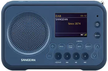 Sangean DPR-76BT dunkelblau – Design und Bedienkomfort
