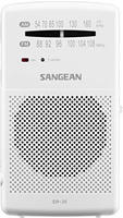 Pocket Radio with Built-In Speaker - AM/FM - Wei&szlig;