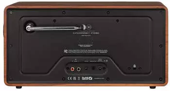 Revo SuperConnect Stereo walnuss/schwarz – Hochwertige Materialien und modernes Design