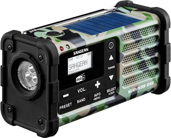 Digitalradio Ausstattung & Allgemeine Daten Sangean MMR-88 DAB camouflage