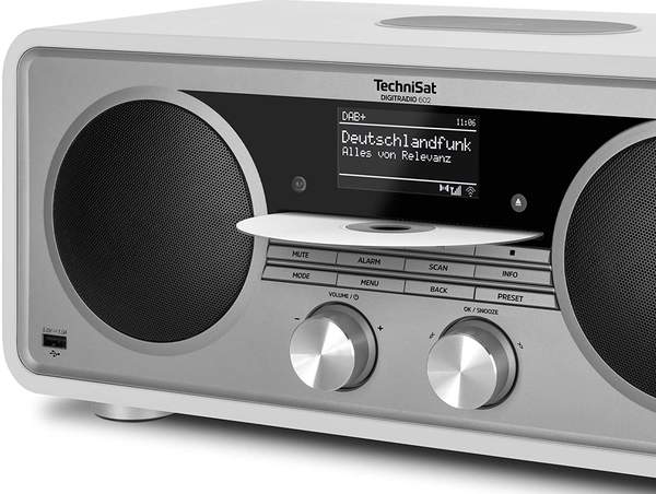 TechniSat DigitRadio 602 Weiß/Silber