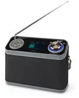 Nedis RDDB5200BK, Nedis RDDB5200BK - DAB portable radio - USB-host Bluetooth -
