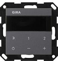 Gira 232028 Unterputz-Radio IP, Internetradio, Anthrazit