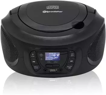Roadstar CDR-375D+/BK Black