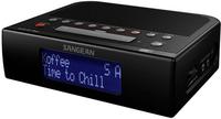 Sangean DCR-89+ Radiowecker DAB+, UKW AUX, USB Weckfunktion Schwarz