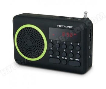 Metronic 477202/3/4 Black/Green