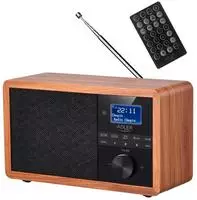 Adler AD1184, Adler AD 1184 (AM, DAB+, FM, Bluetooth) (AD1184) Schwarz/Braun