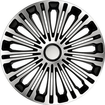 PETEX Radkappen Satz 15 Zoll Volante Silber/schwarz (1350-3627)