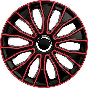 PETEX Unbekannt Radzierblenden Set 16 Zoll Voltec Pro Schwarz Schwarz/Rot (1350 - 3530)