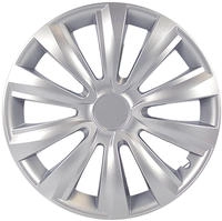 Radzierblende Delta 35 Cm (14 Zoll) Silber 1 St&uuml;ck Radkappe - Cartrend