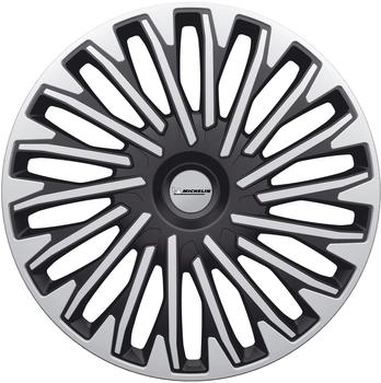 Michelin 0090 Radkappen, 4 Stück, NVS 942 Grau 13" pollici