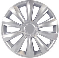 Radzierblende Delta 40 Cm (16 Zoll) Silber 1 St&uuml;ck Radkappe - Cartrend